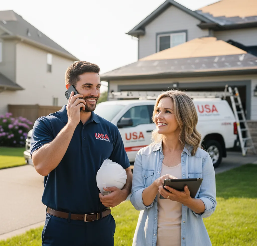 USA Roof Repair Experts customer support in Sedalia
